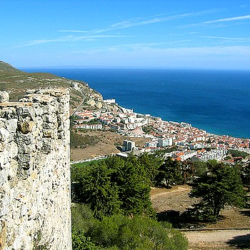 Sesimbra from Castle